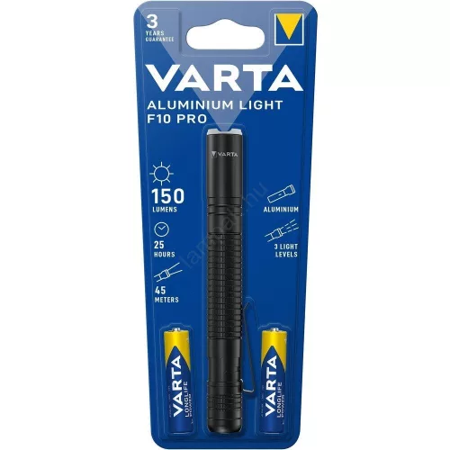 VARTA Elemlámpa Alumínium F10 PRO (2xAAA) (150 lumen)