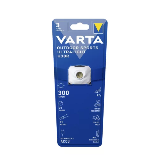 VARTA Fejlámpa Outdoor Sports (akkumulátoros) (300 lumen)