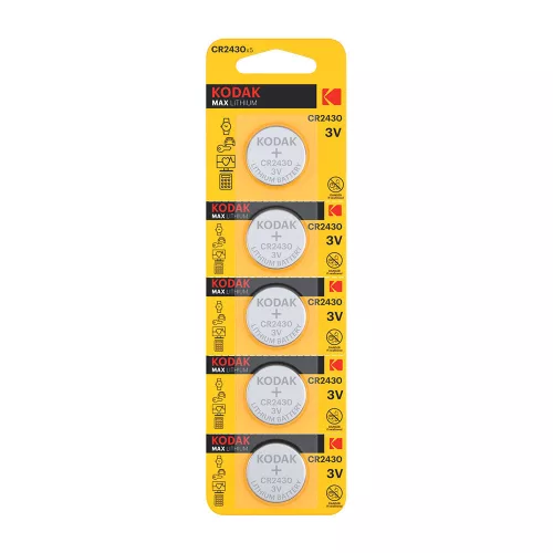 Kodak Ultra Lithium Gombelem CR2430 (3V) B5
