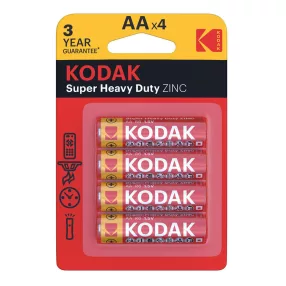 Kodak Extra Zinc Féltartós Ceruza Elem AA (1,5V) B4
