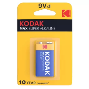 Kodak Max Alkáli Elem 9V B1