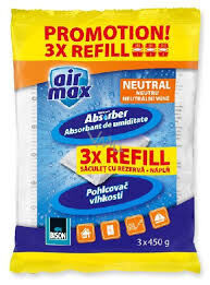 BISON Páramentesítő Utántöltő Tasak, 3x450g