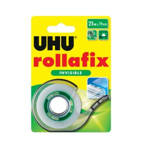   UHU Ragasztószalag Tejszínű + Tépőadagoló 19mm x 7,5m B1