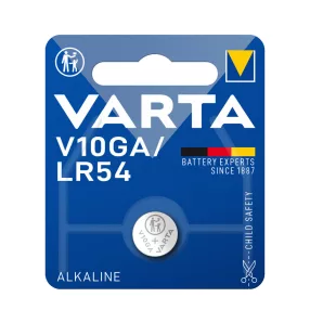 Varta Gombelem Alkáli V10GA / AG10 / LR54 (1,5V) B1