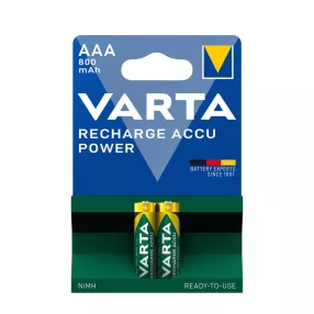 VARTA Akkumulátor POWER R2U Mikró 800mAh AAA B2