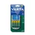 VARTA Akkutöltő LCD + 4x2600mAh R2U AA + 12V & USB 120min (AA/AAA)