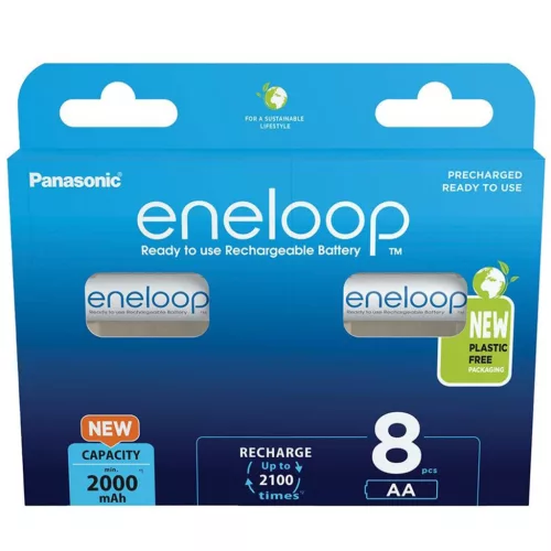 Panasonic Eneloop Akkumulátor Ceruza 2000mAh AA B8