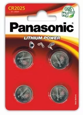 Panasonic Gombelem Lithium CR2025 B4