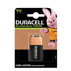 Duracell Akkumulátor 9V 170mAh B1
