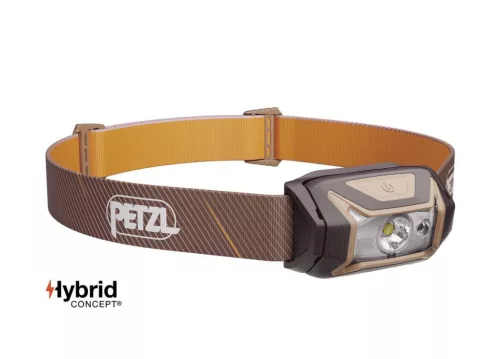 Petzl Fejlámpa TIKKA 2025 (3x AAA - tartozék) (350 lumen) Barna