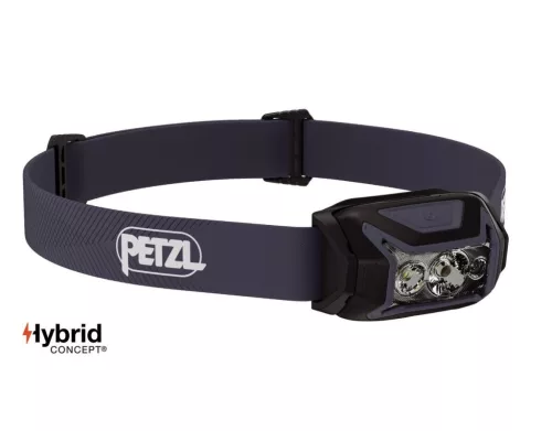 Petzl Fejlámpa ACTIK 2025 (3x AAA - tartozék) (450 lumen) Fekete