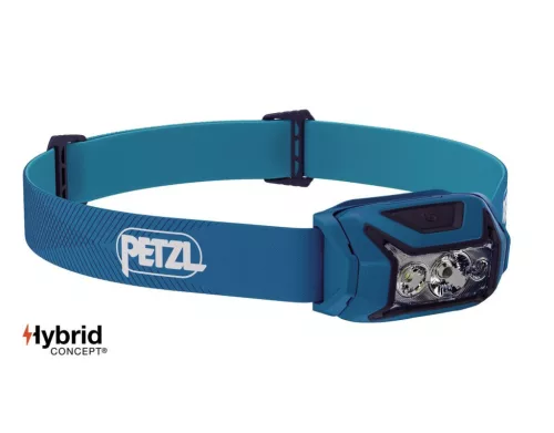 Petzl Fejlámpa ACTIK 2025 (3x AAA - tartozék) (450 lumen) Kék