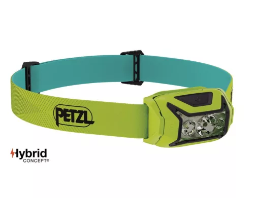 Petzl Fejlámpa ACTIK 2025 (3x AAA - tartozék) (450 lumen) Zöld