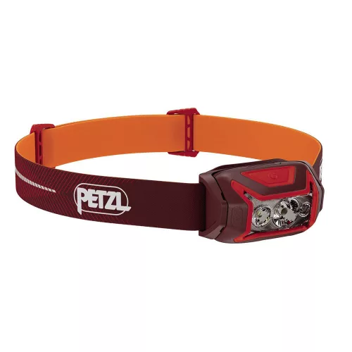 Petzl Fejlámpa ACTIK CORE 2025 (akkumulátoros - tartozék) (625 lumen) Piros