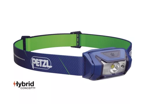 Petzl Fejlámpa TIKKA CORE 2025 (akkumulátoros - tartozék) (450 lumen) Kék