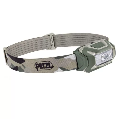 Petzl Fejlámpa Aria 1 RGB (3x AAA - tartozék) (350 lumen) Camo