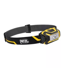   Petzl Fejlámpa Aria 1R (akkumulátoros - tartozék) (450 lumen) Fekete/Sárga
