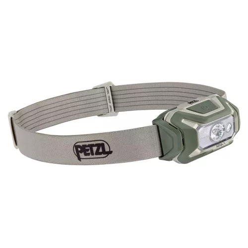Petzl Fejlámpa Aria 2 RGB (3x AAA - tartozék) (450 lumen) Desert