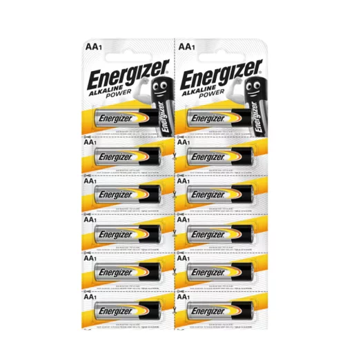 Energizer Alkaline Power Alkáli Ceruza Elem AA B12 (kartella)