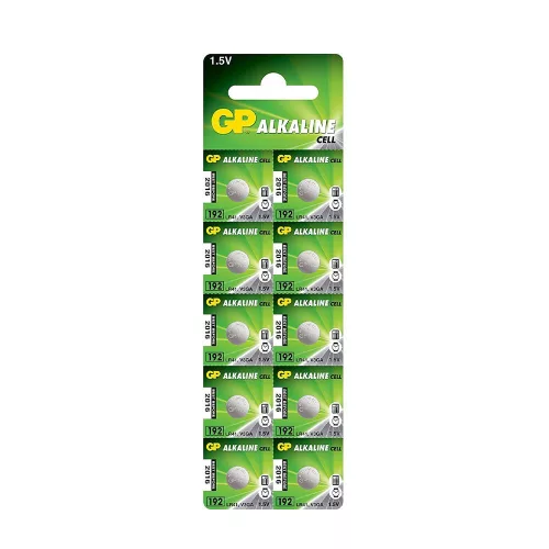 GP Gombelem Alkáli AG3 / LR41 / 192 / 392 (1,5V) B10