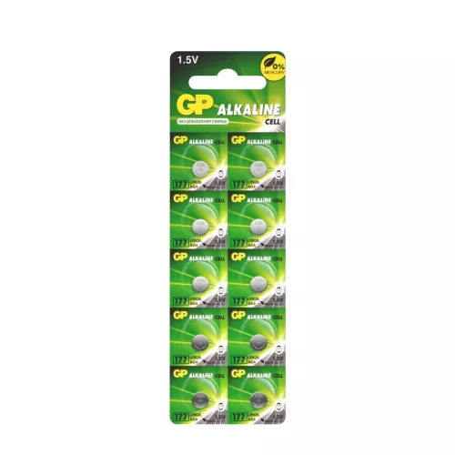 GP Gombelem ALkáli AG4 / LR66 / 177 / 377 (1,5V) B10