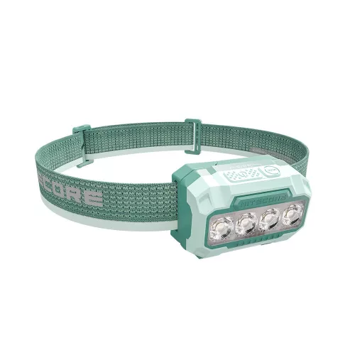 Nitecore Fejlámpa HA23 UHE (3xAAA/Akkumulátor) 4x MCT UHE LED (600 lumen) Zöld