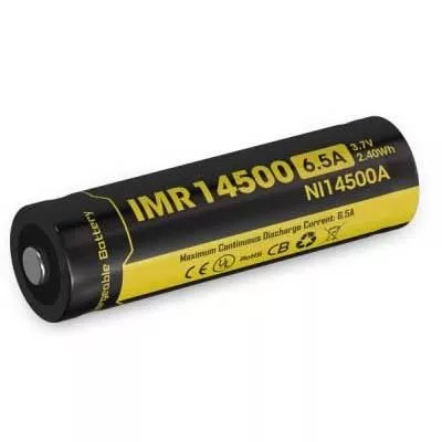Nitecore Kellék Akkumulátor 14500 IMR 650mAh 3,7V B1