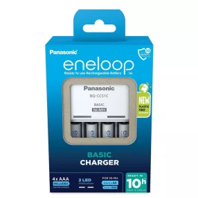 Panasonic Eneloop Akkutöltő K-KJ51MCD04E + 2xAAA (600 min)