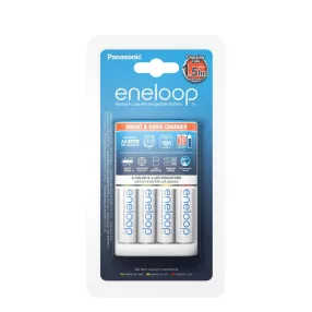   Panasonic Eneloop Pro Akkutöltő (gyorstöltő) + 4db 1900mAh AA (120min)