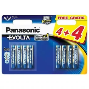 Panasonic Evolta Alkáli Elem Mikro AAA (LR03EGE/44BP) B4+4
