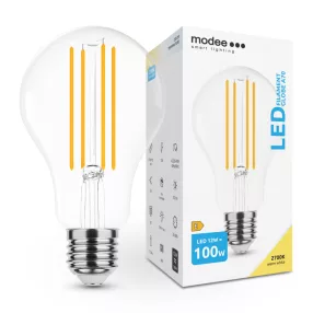   Modee LED Izzó Filament A70 12W E27 360° 2700K (1521 lumen) ERP