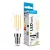Modee LED Izzó Filament Gyertya C35 7W E14 360° 4000K (806 lumen) dimm. ERP
