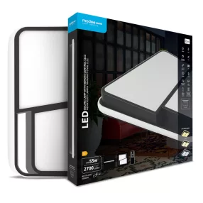   Modee Mennyezeti LED Lámpa CLC2 55W 3CCT 515x515x67mm +rem (2700 lumen) ERP
