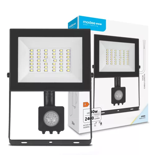 Modee Lighting LED Reflektor E-series + sensor 30W 120° 6000K (2400 lumen) ERP