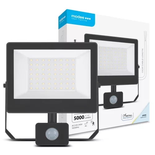 Modee Lighting LED Reflektor A3-series + Sensor 50W 120° 6000K (5000 lumen) ERP