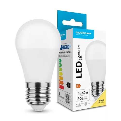 Modee Lighting LED Izzó Globe Mini G45 8,5W E27 200° 2700K (806 lumen) ERP