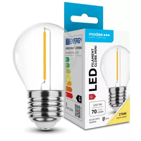 LED Filament Clear Mini Globe