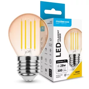 LED Filament Amber Dimmelhető