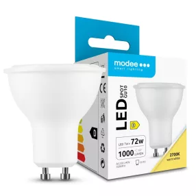   Modee Lighting LED Izzó Spot Alu-Plastic 7W GU10 100° 2700K (1000 lumen) ERP