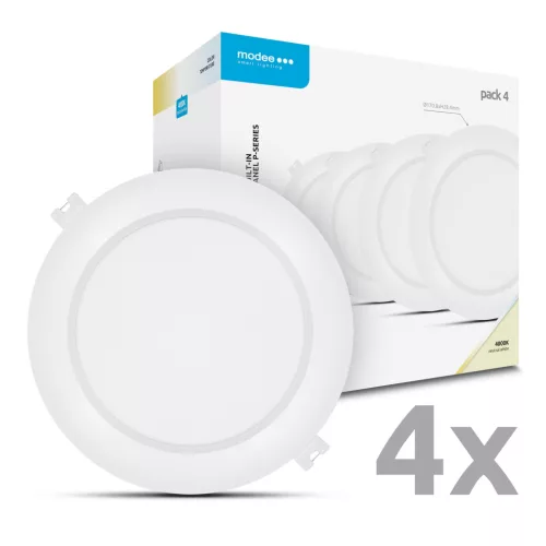 Modee LED Panel Kerek - Beépíthető P-series 12W 4000K (1320 lumen) P4 ERP