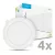 Modee LED Panel Kerek - Beépíthető P-series 12W 4000K (1320 lumen) P4 ERP