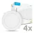 Modee LED Panel Kerek - Beépíthető P-series 18W 4000K (1980 lumen) P4 ERP