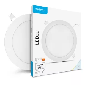  Modee LED Panel Kerek - Beépíthető A2-series 24W 6000K (2160 lumen) ERP