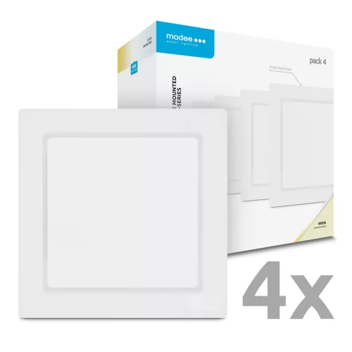 Modee LED Panel Négyzet - Felszerelhető P-series 18W 4000K (1980 lumen) P4 ERP