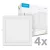 Modee LED Panel Négyzet - Beépíthető P-series 24W 4000K (2640 lumen) P4 ERP
