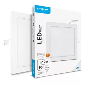   Modee Lighting LED Panel Négyzet - Beépíthető 12W 6000K (900 lumen) A-series