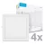 Modee LED Panel Négyzet - Beépíthető P-series 24W 6000K (2640 lumen) P4 ERP