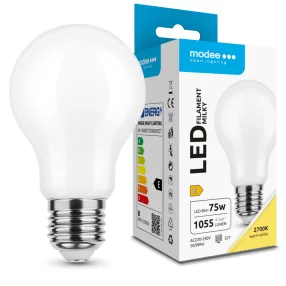 LED Filament Milky Globe