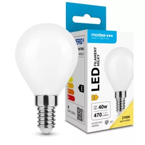   Modee LED Izzó Filament Milky G.Mini G45 4W E14 360° 2700K (470 lumen) ERP
