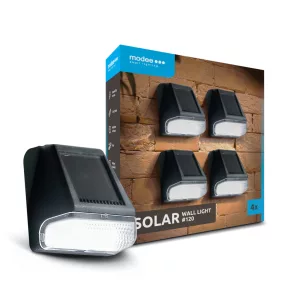   Modee Lighting LED Szolár Napelemes Fali Lámpa WS120 (4db/doboz)
